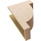 Ekena Millwork 7"W x 14"D x 21"H Classic Alpine Rough Cedar Woodgrain TimberThane Corbel, Primed Tan CORUR07X14X21ALPRCPR - alternate 6